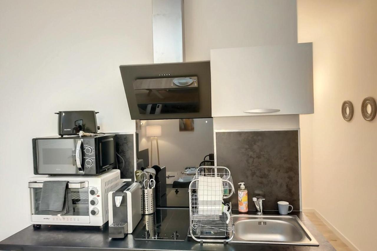 Grand Appart Duplex 6 Pers Gare Wifi Daire Saint-Quentin  Dış mekan fotoğraf
