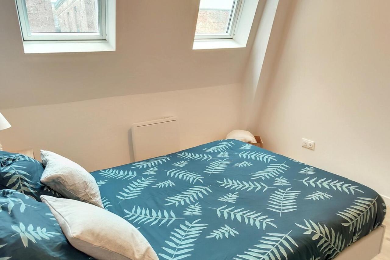 Grand Appart Duplex 6 Pers Gare Wifi Daire Saint-Quentin  Dış mekan fotoğraf