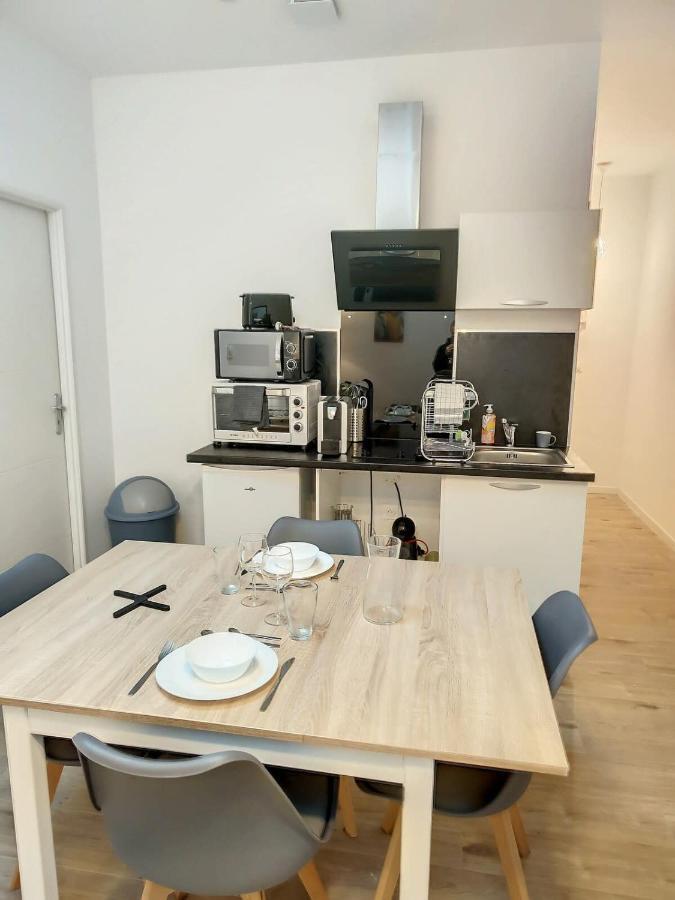 Grand Appart Duplex 6 Pers Gare Wifi Daire Saint-Quentin  Dış mekan fotoğraf